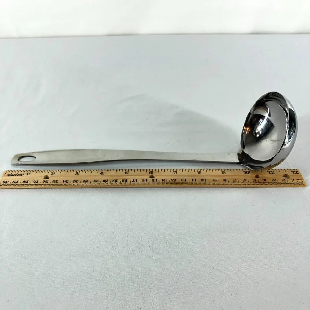 Oneida Stainless Ladle & Wolfgang Puck Stainless Spatula